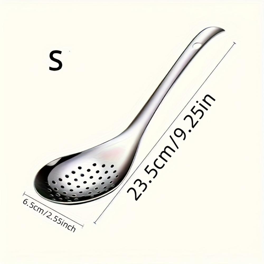 1 st Rostfritt Stål Durkslag, Skimmer Ränsked, Silsked, Köksredskap, Köksartiklar