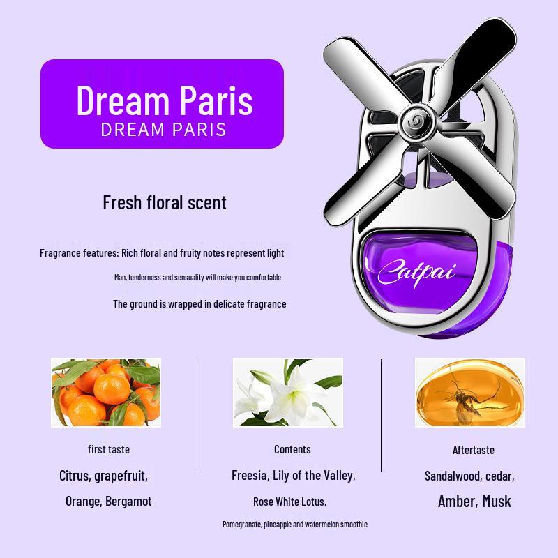 Light Luxury Car Air Freshener: Long-Lasting Cologne Scent, Air Outlet Ornament