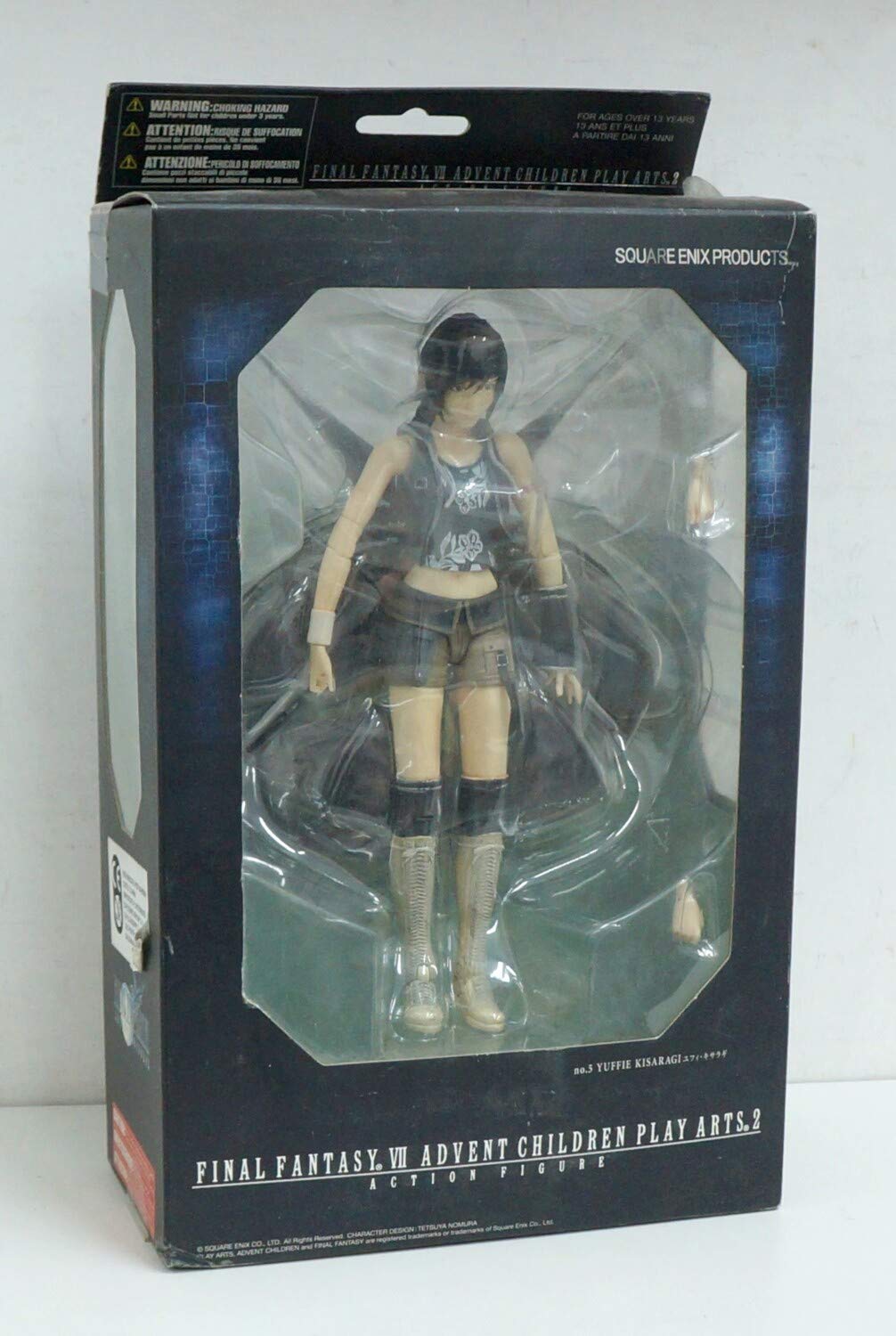 

FINAL FANTASY VII ADVENT CHILDREN PLAY ARTS Yuffie Kisaragi (PVC painted action figure)