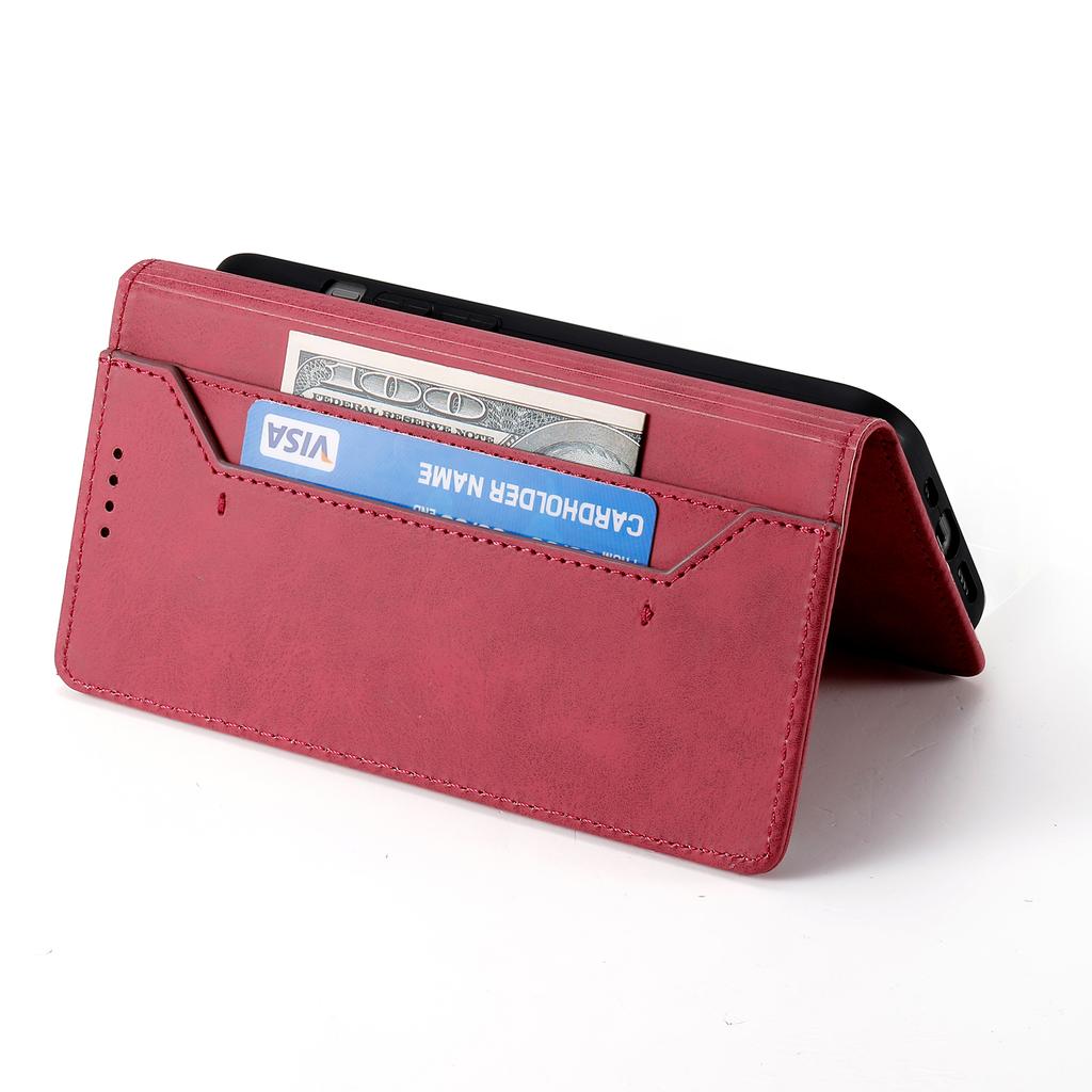 Für iPhone 17 Pro Max Brieftaschenkoffer RFID-Blockierung PU-Leder Handyhülle
