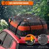 Wasserdichte Auto-Dachgepäcktasche 420D Oxford-Gewebe Dachgepäcktasche Verstellbare Dachgepäckträger Camping