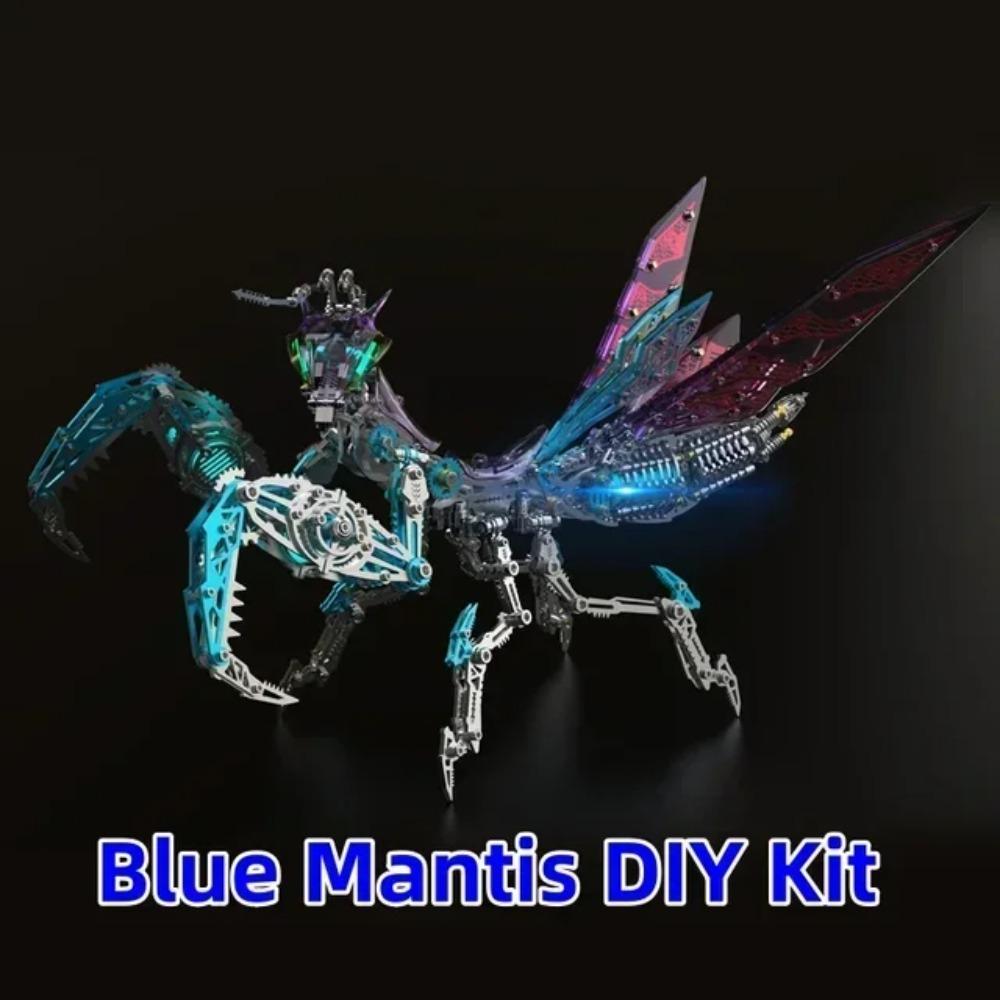 Mechanical Tyrannosaurus Rex, Cobra, Tiger, Scorpion King, Praying Mantis, Hell Level 3D Metal Puzzle Model, High Difficulty Toy