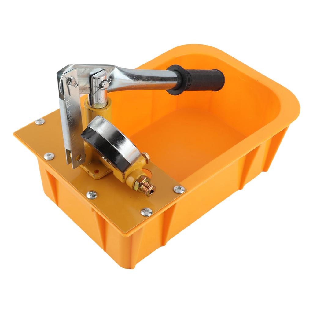 Hydrostatic Pump Tester Hydraulic Manual Water Pressure Test Pump Manual Pipe Leak Detector with Gauge