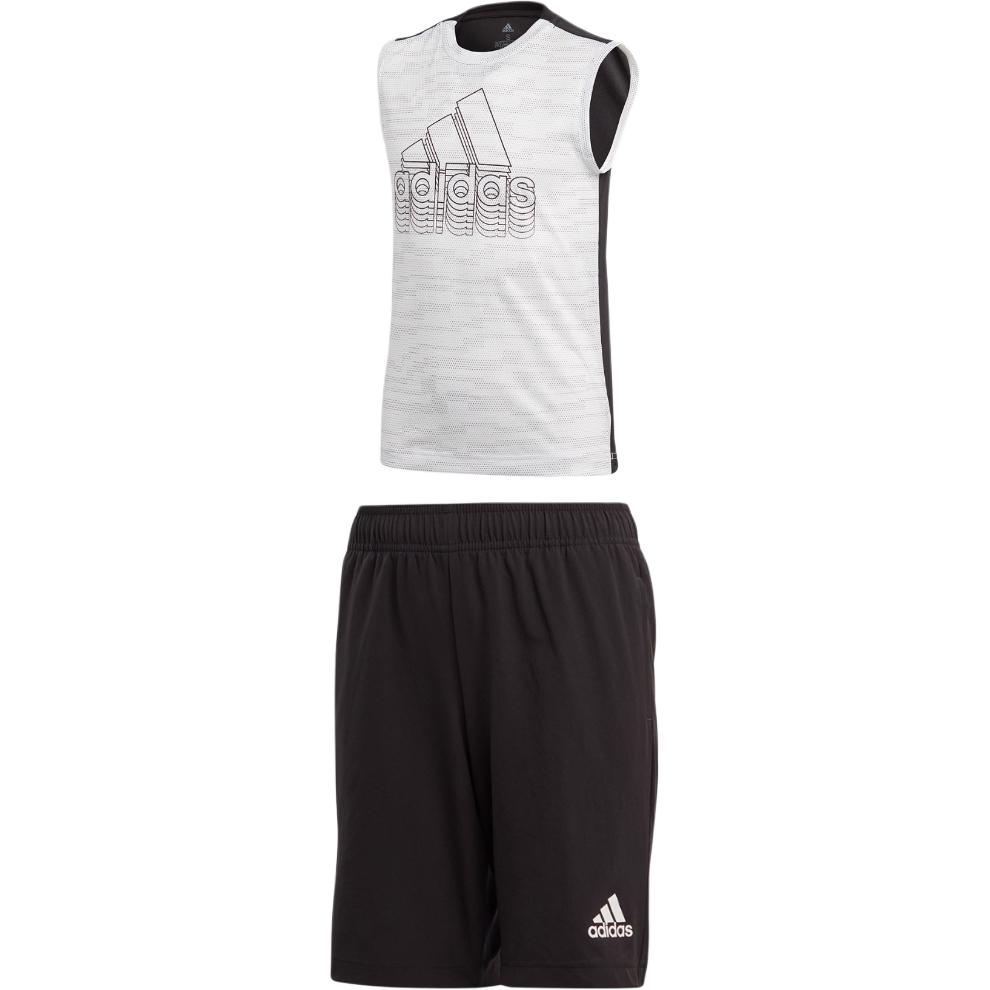 Adidas Casual Sportswear White/Black Teenagers FM1710 164