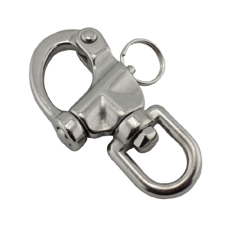 

Swivel Spring Snap Hook 316 Stainless Steel Spring Clip Reliable Boats Accessory