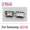 2PCS Nuovo USB di Ricarica Martinetti Porta Connettore Dock Per Samsung A01 A10 A11 A21 A21S A31 A71 A10S A20S A30 A30S A50S A51S A32