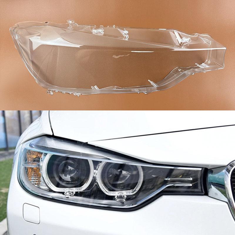 For BMW 3 Series F30 F35 2013 2014 2015 320 328 316 335 Car Headlight Shell Transparent Lampshade Headlamp Cover Lens Plexiglass