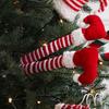 Artificial Leg Christmas Elf Legs Pendants Funny Plush Elf Legs Decorations  Christmas Holiday