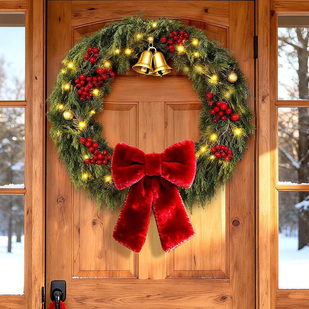 Christmas Garlands Cedar Home Decor Greenery 6 Ft Christmas Real Touch Garlands For Indoor Outdoor Living Room Window Tree