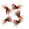 5/10Pcs 10# High Quality Peacock Nymph Trout Fishing Flies Artificial Insect Bait Lure Fishing Tackle