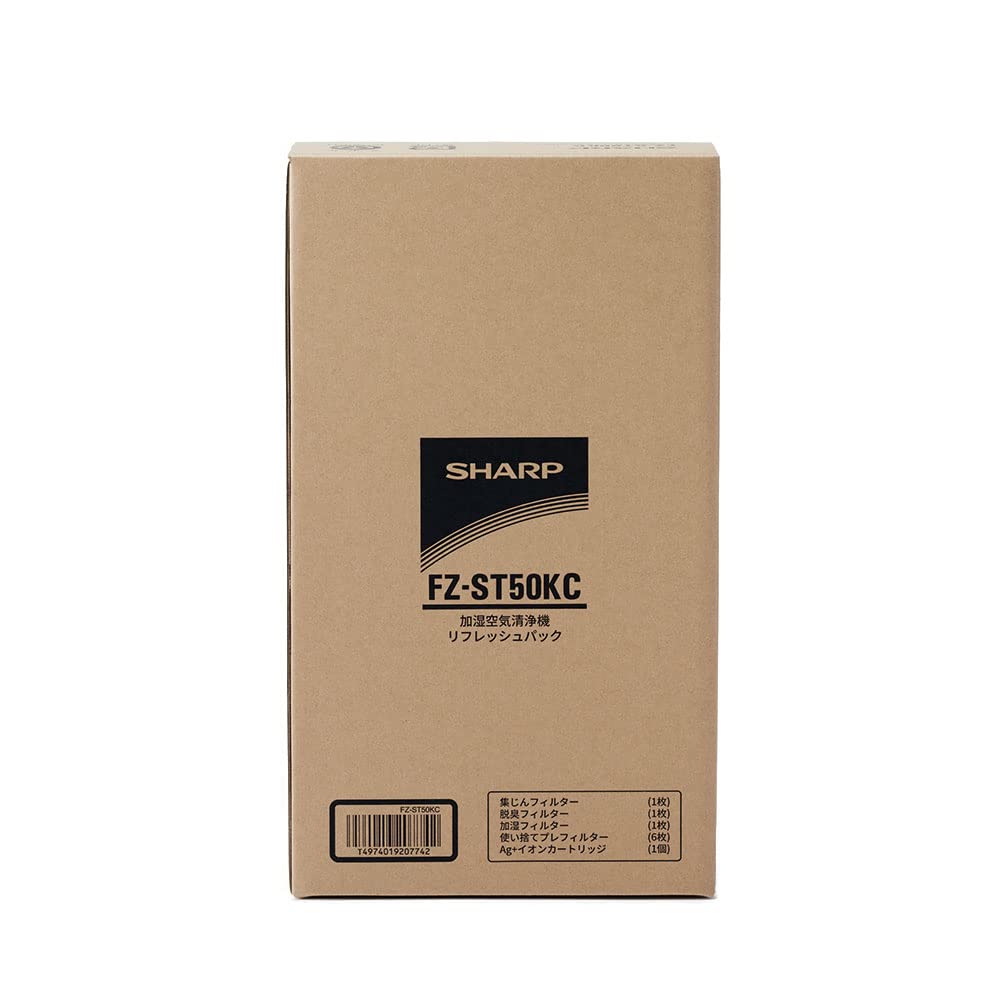 Genuine Sharp Air Purifier KC50 Series Consumable Refresh Pack Filter FZF50DF Dust Collection Filter FZD50HF Humidifying Filter FZY80MF Ion Cartridge