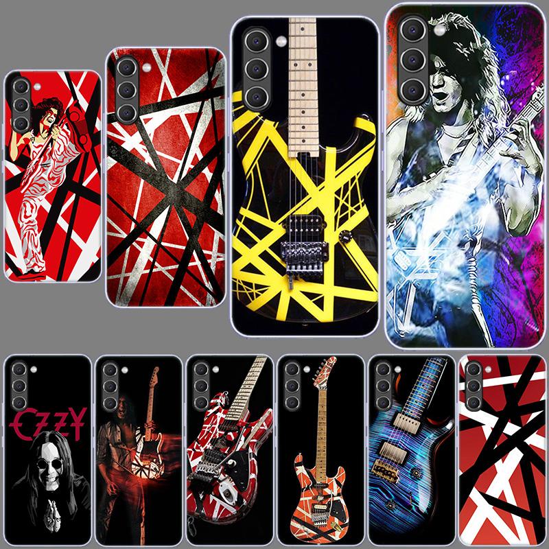 Eddie Van Halen Graphic Guitar Phone Case for Samsung A54 A14 A24 A34 A17 A37 A57 A55 A35 A25 A15 A13 A23 A33 A53 A07 A05S A04S