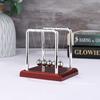 Metal Newton Pendulum Newton Cradle Balance Steel Balls Pendulum Ball Decor Home Decoration Physics Science Pendulum