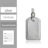 Airplane Luggage Tag for Travel, Business Trip, and Identification