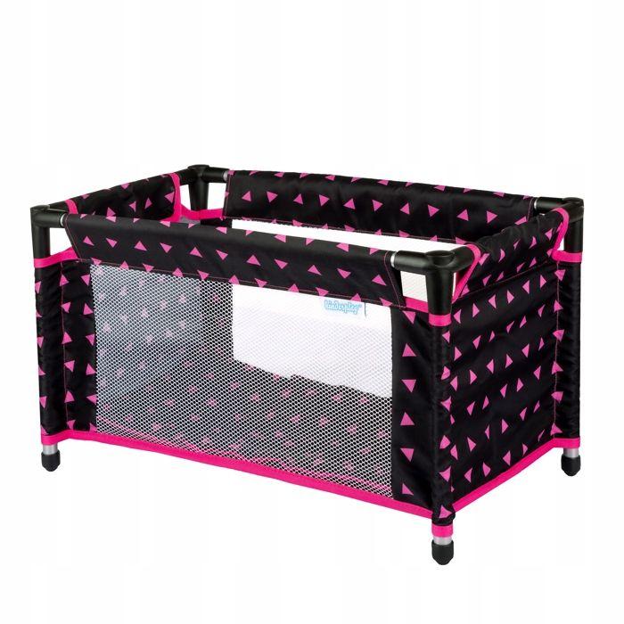 Lit De Voyage/parc Pour Poupées 46 Cm Avec Sac Et Parure – Kinderplay (KP0400R)