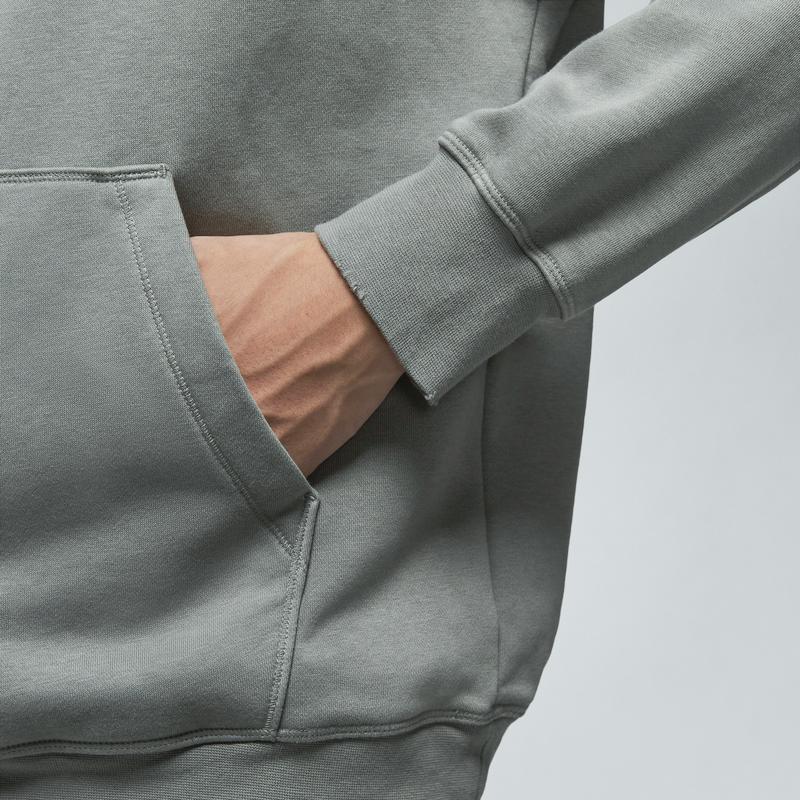 Jordan Brooklyn Fleece Pullover Hoodie 'Black Grey' HV5046-029
