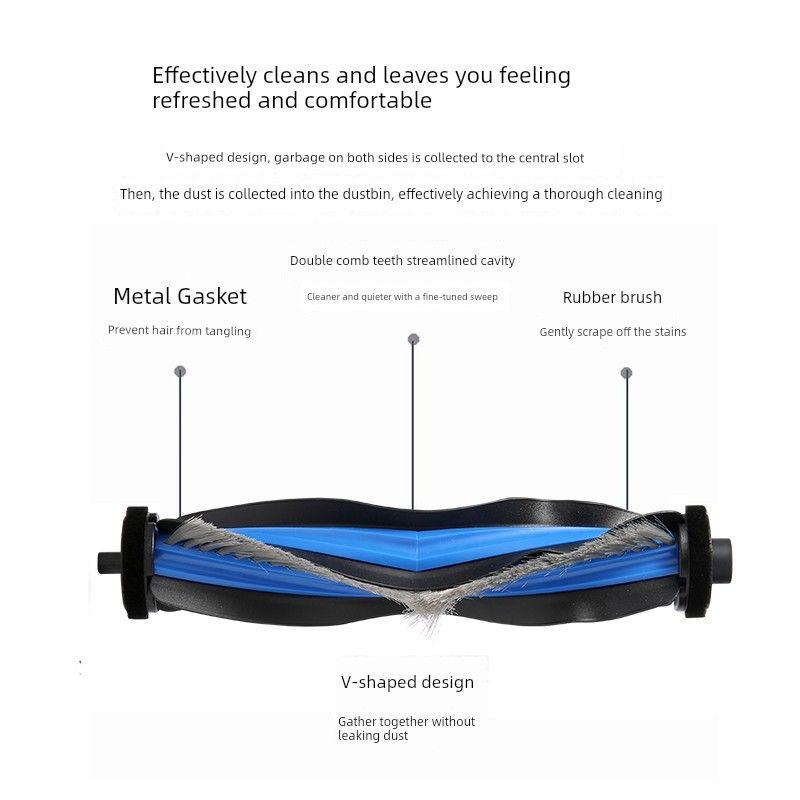Suitable for Ecovacs Sweeping Robot Accessories X11 Pro Roller Mop Cloth Cleaning Fluid Side Brush Roller Brush Filter Element Dust Bag