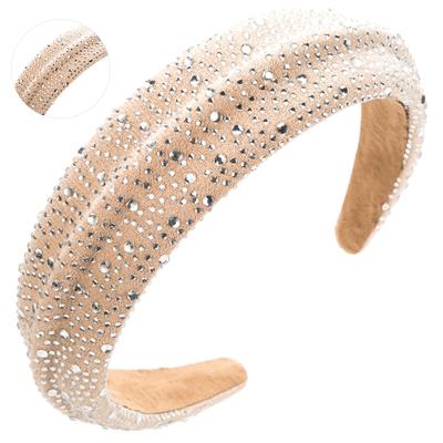 Breite-Rand Stirnband Haar Zubehör Mode Starry Elegante Ornament Frauen Strass