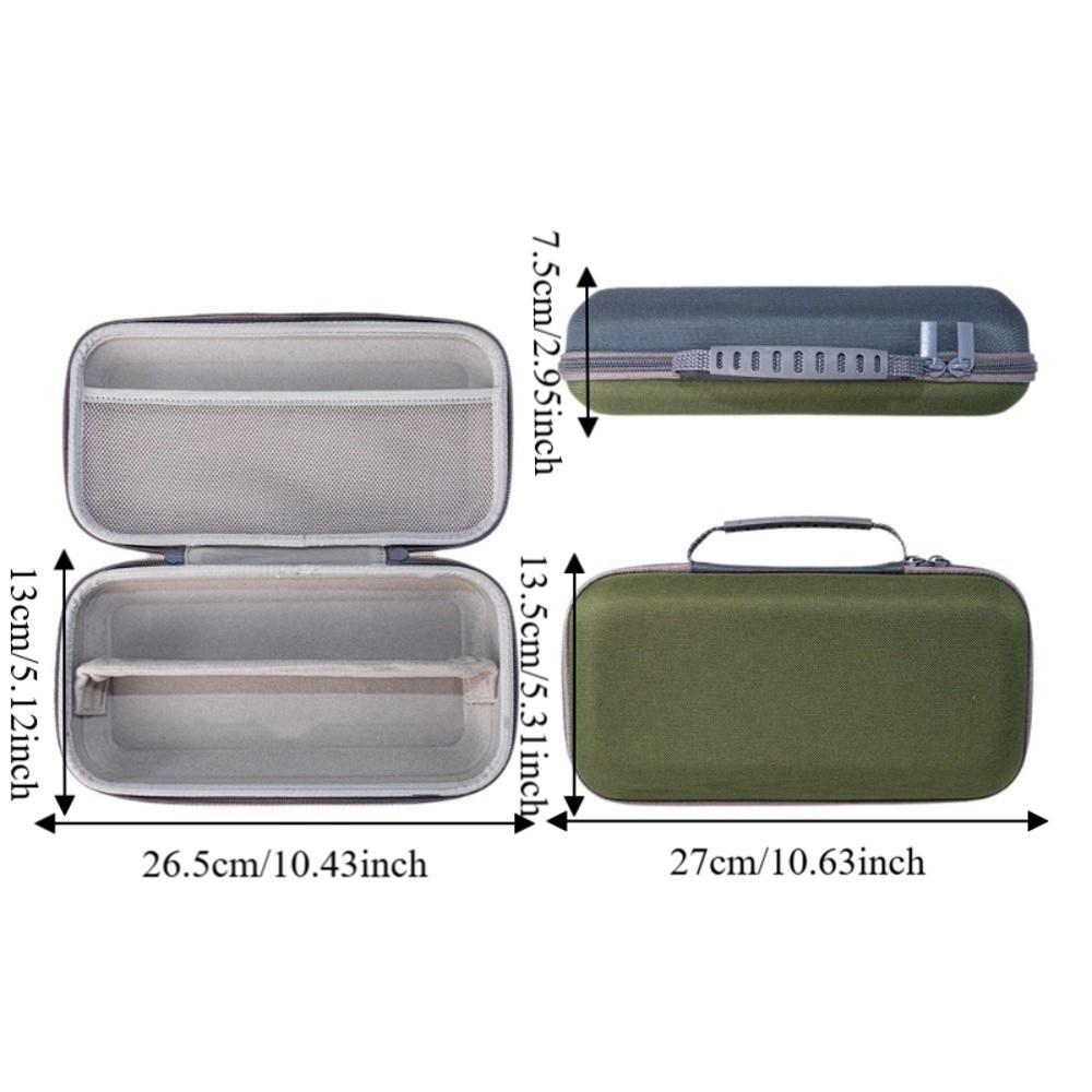 Water-Resistant Microphone Storage Bag Hard Shell Microphone Carrying Case Shockproof Case  Camping