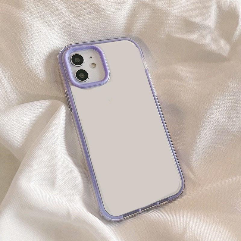 Fashion Transparent Phone Case for Iphone 11 12 13 14 15 Pro Max XS X XR Max 7 8 Plus SE 2020 Mini Candy Bumper Back Cover