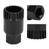 Bike Flywheel Remove Socket Lockring Remover Removal Repair Tool Middle Shaft Sleeve TubeLockring Remover