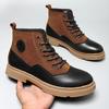 Men's New Leather Outdoor Sports Shoes Casual Shoes Business Leather Board Shoes Boots
