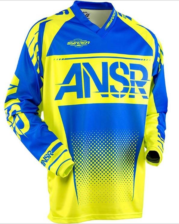 ANSR Downhill Suit, Summer Mountain Cross-country Motorcycle Suit, Cycling Suit, Long-sleeved Top for Men