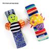 Baby Animal Rattle Wristband Socks
