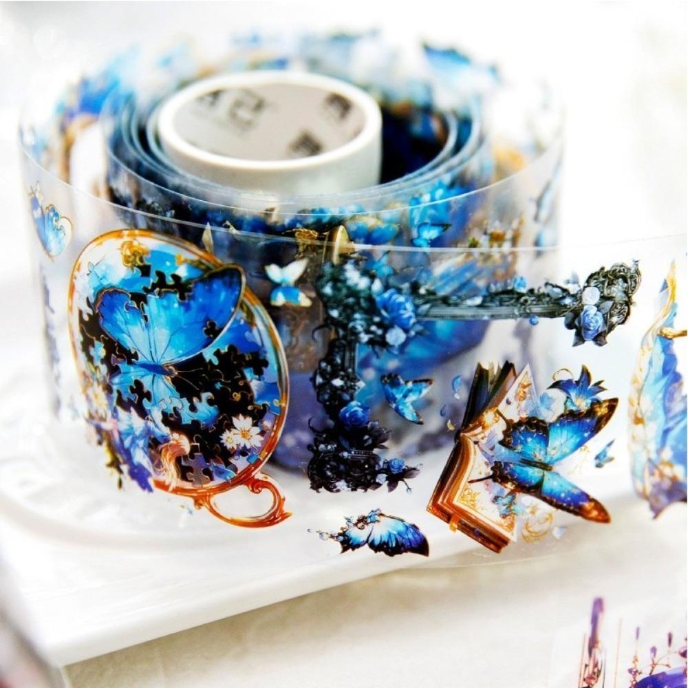 200cm/roll Cream Creative Waterproof Tape Land of Dark Magic Cartoon Stickers Decorative Tape