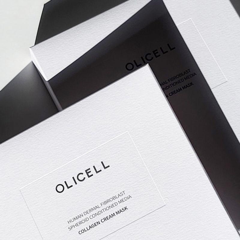 OLICELL Kolagenová krémová maska (5 listů)