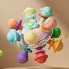 Colorful Early Educational Toy Food Grade Sensory Chew Toys Chew Baby Rattles Toys  Toddlers