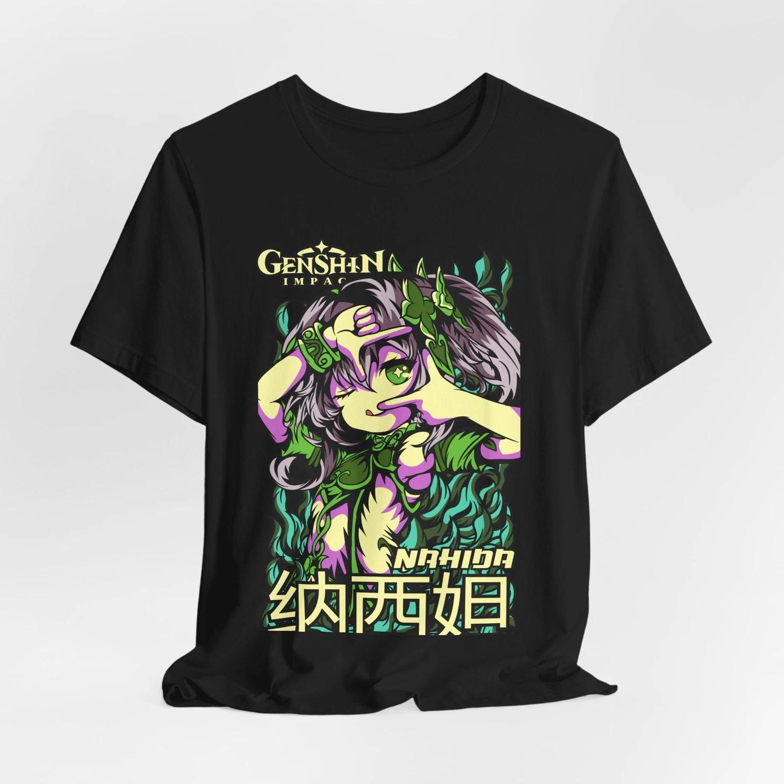 Anime-Inspired Unisex Tee, Graphic Tee, Manga Shirt, Casual Fashion, Gift [...] S
