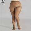 Foreign Trade Extra Large Size Stockings 150Kg Can Be Worn For Women'S Spring And Summer Thin Plus Fat Plus Flat Pantyhose