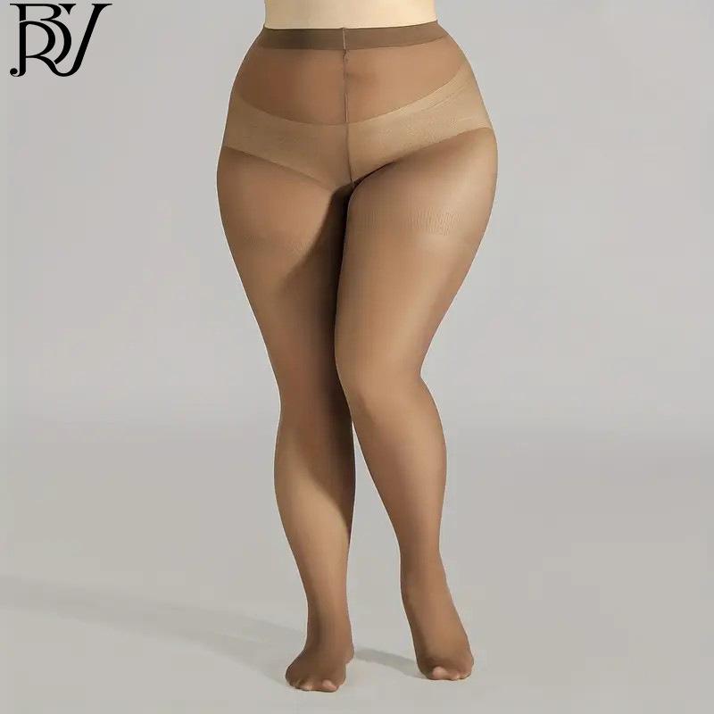 Foreign Trade Extra Large Size Stockings 150Kg Can Be Worn For Women'S Spring And Summer Thin Plus Fat Plus Flat Pantyhose