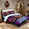 3 Weihnachten K-Pop Dämonenjäger Bedrucktes kernloses Bettwäscheset Weich Bequem Schlafsaal Schlafzimmer Mehrere Größen Maschinenwaschbar