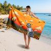Large Beach TowelGorillaz Soft Absorbent Towel Beach Bath Home Use