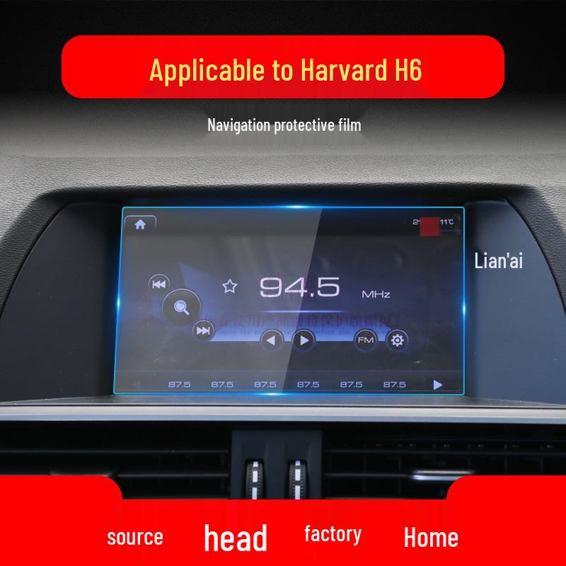 Tempered Film for Haval H6 2nd/3rd Gen: Navigation & Console Protection (25 Models)