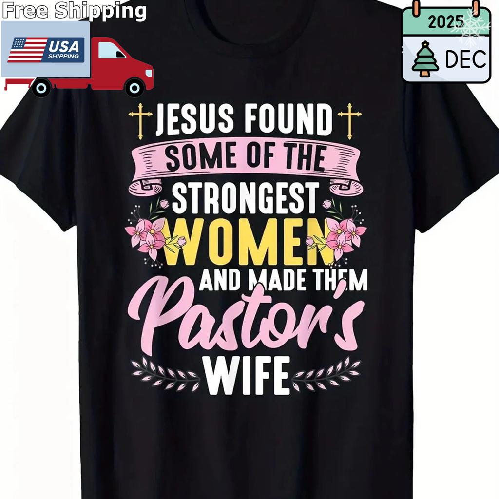 Best Pastor Wife Thanks Church Christian Pastor Wife Gift T-shirt
