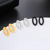 Geometric Stud Earrings Women Stainless Steel Round Square Oval Hexagon Star Triangle Rectangle Trend Jewelry Gifts