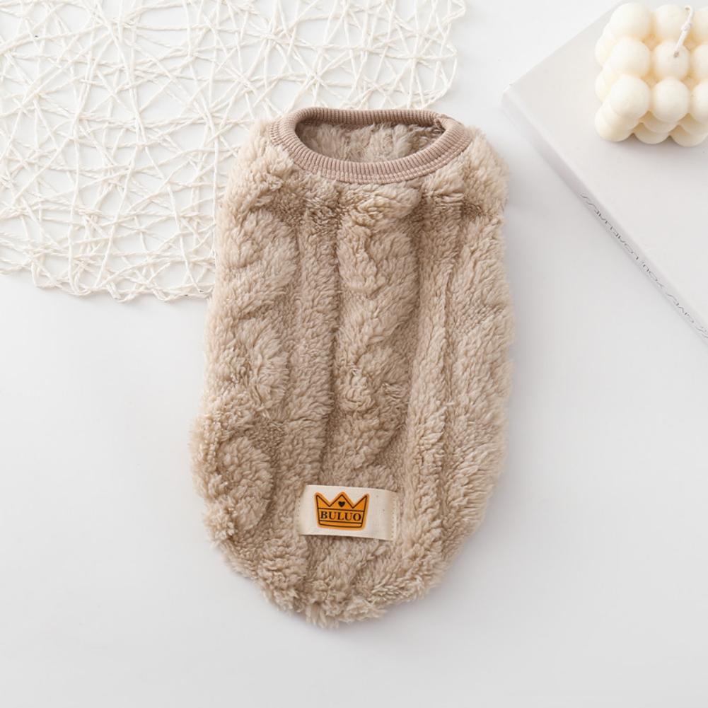 Winter Warm Dog Pullover Clothes for Small Dog Cats Outdoor Soft Fleece Jacket Vest Coat for Pet Chihuahua Yorkies Corgi Costume