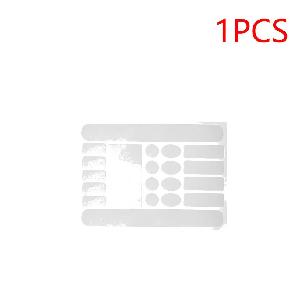 3/2/1pc Bicycle Protective Sticker Scratch Resistant Mountain Bike Frame Front Fork Protective Film Chain Frame Safety Protector