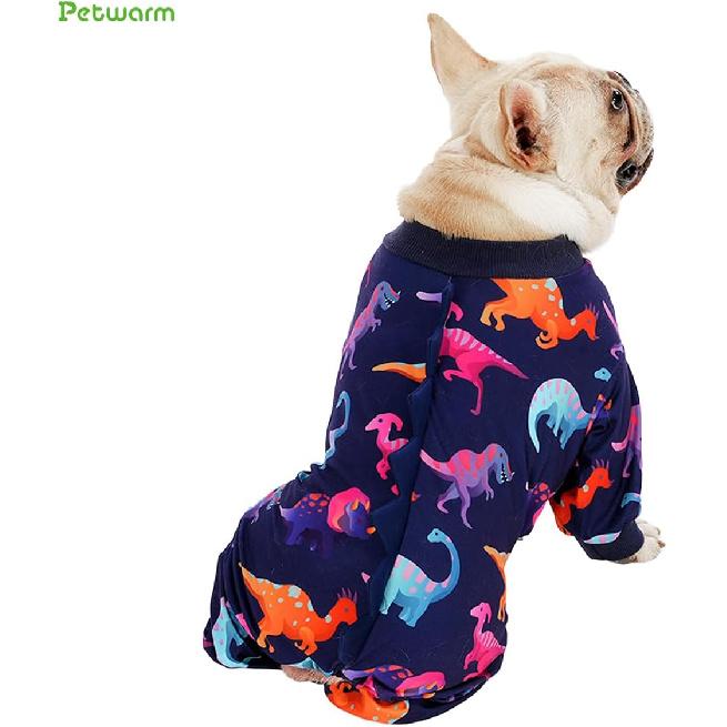 PetWarm Pajamas for Dogs, Dog Pajamas, All-Season Indoor or Outdoor Wear with Quick, Helps Contain Loose Hair on Couches and Seats, Soft Coverage