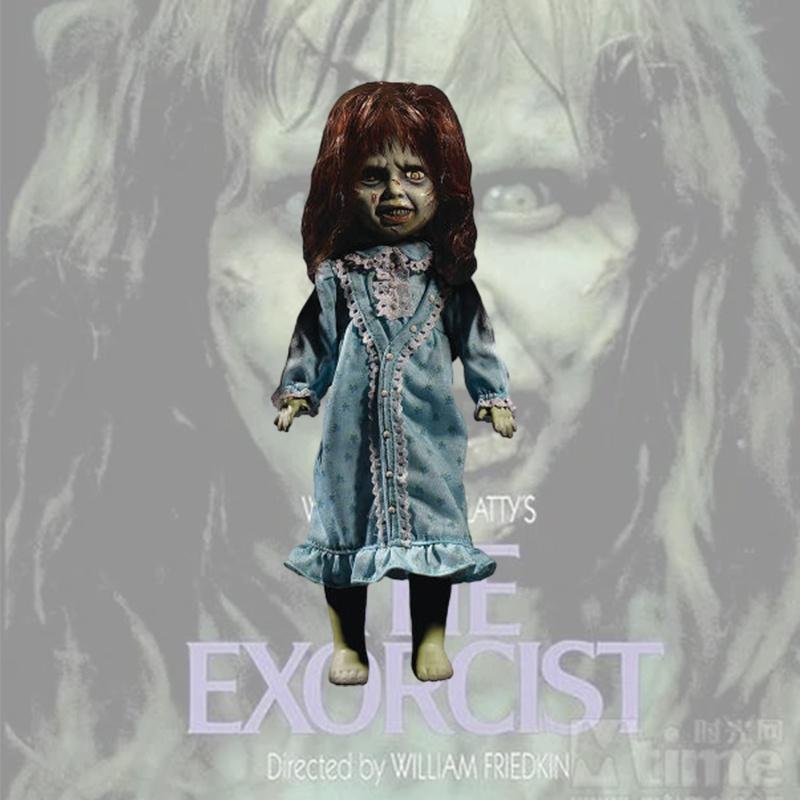 10-Zoll Exorzist Orcist Handwerksmodell Figur Cartoon-Stil PVC-Material
