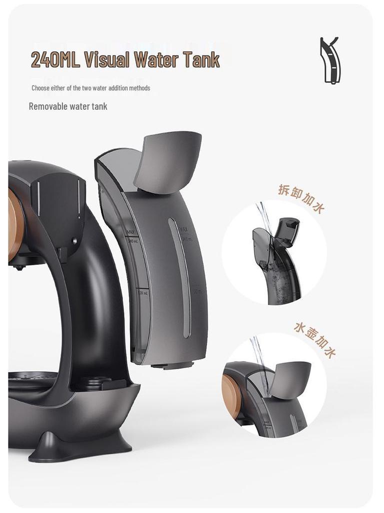 Hairui přenosný tichý mini kávovar na překapávanou kávu