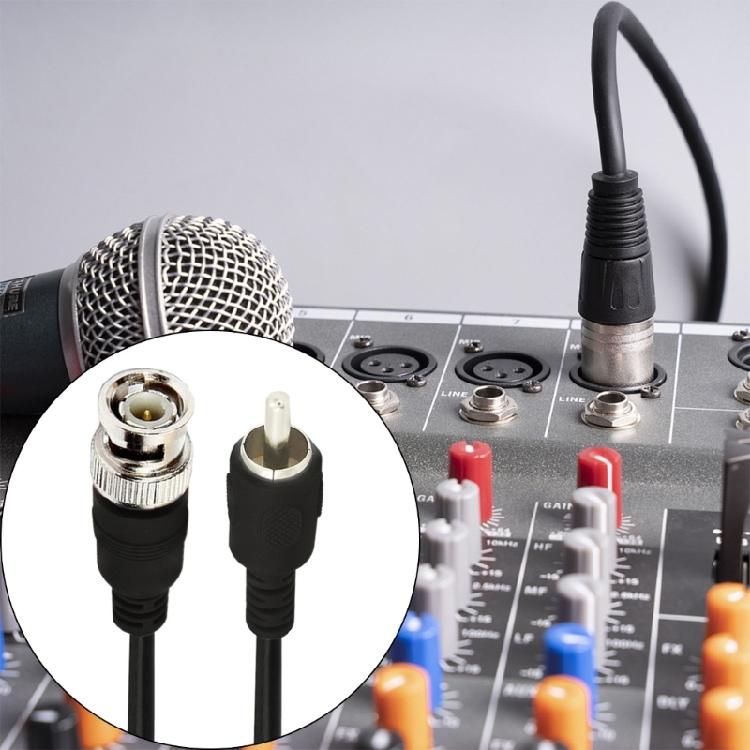AntiTangle BNC to Rcas Q9 Video Link Cable 1.5Meters Video Cable Optimized For Stable Pictures Signal Transmission