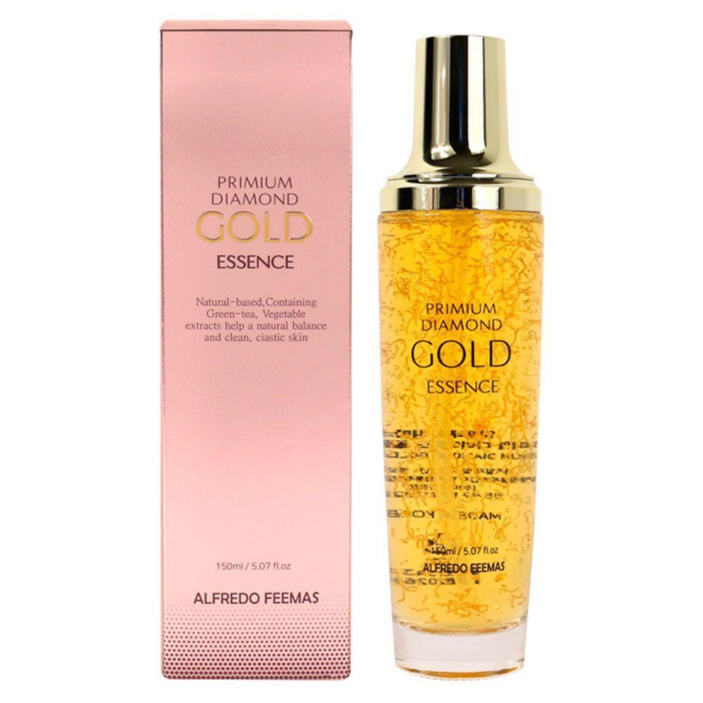 

150ml of women s essence containing pure gold OZSYNACR to give vitality and glow to the skin.