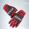 Motorcycle Riding Gloves for MenOutdoor Shock Absorbing Wear Resistant Half Length Finger Gloves Breathable Motorcycle Long Finger Touch Screen Gloves