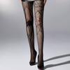 Sexy Halloween Spider Fishnet Pantyhose Gothic Bat Cosplay Stocking High Elastic Knee High Sock Women Hosiery Thigh High Tights