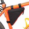 Quick Relse Front Saddle Cycling Bike Accessories Top Tube   Tool Bag (Black&Red)