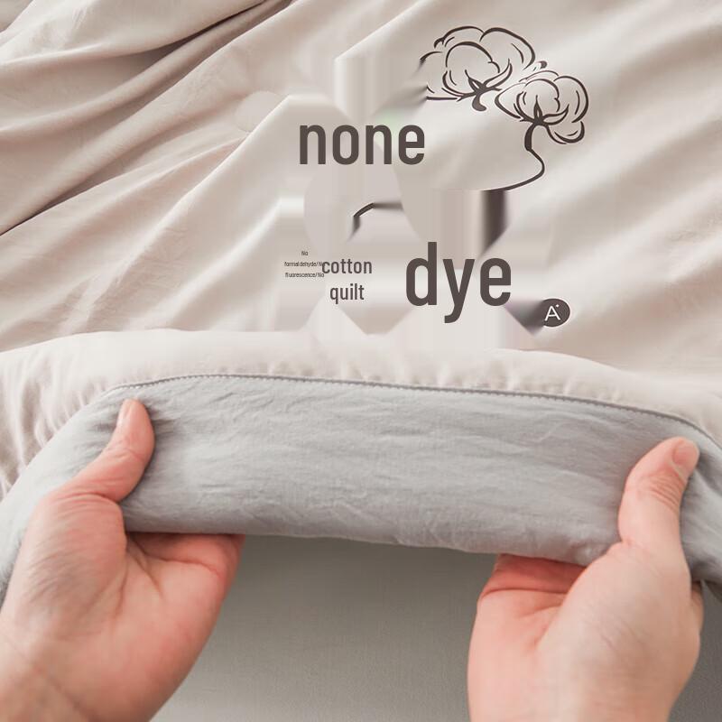 Manyaju Breathable Undyed Cotton Summer Comforter